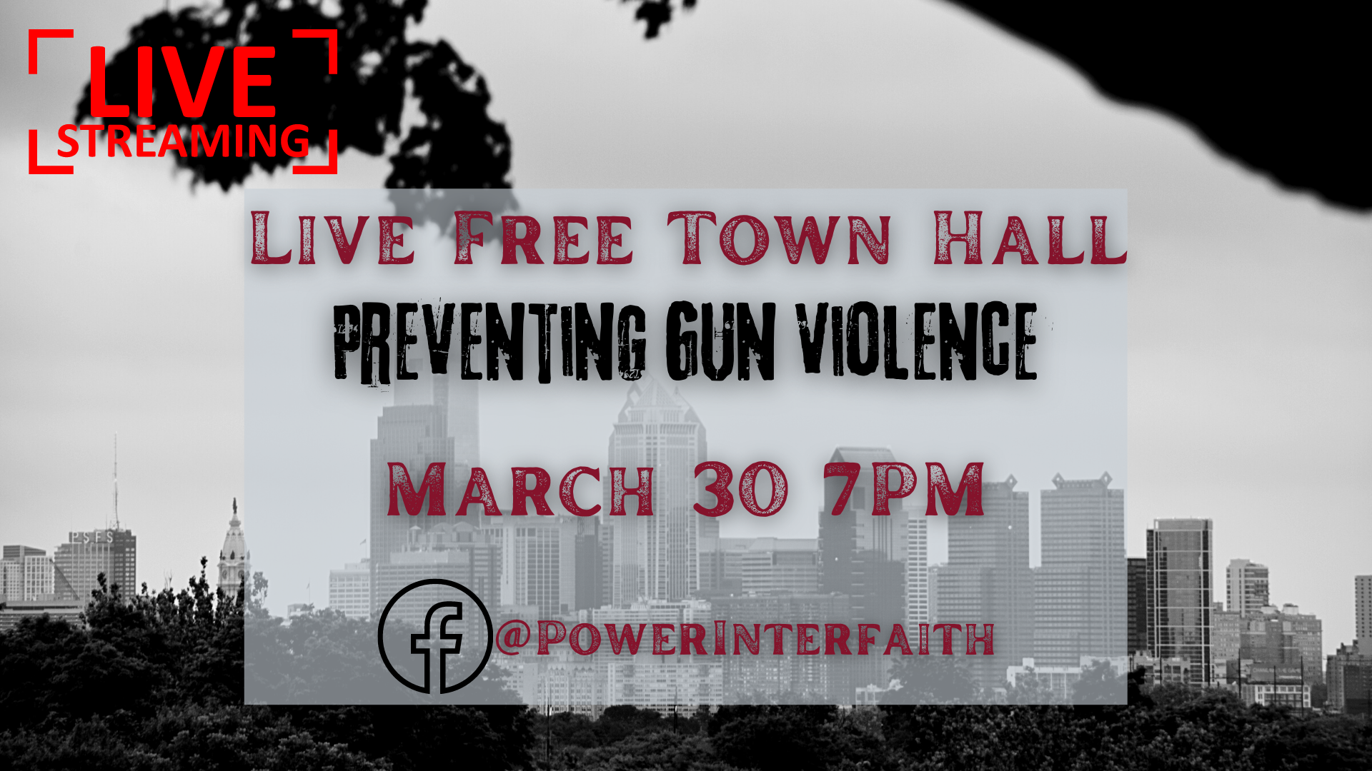 POWER Interfaith's "Live Free" Town Hall