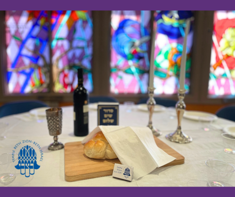 First Friday Dinners & Kabbalat Shabbat Services