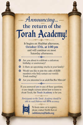 Torah Academy at BZBI